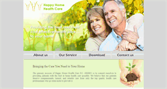 Desktop Screenshot of happyhomehealthcare.com